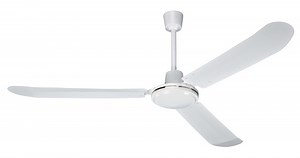 [Hot Item] Solar AC DC Good Prices 3 Blade White 120V Fashion Simple Ceiling Fan