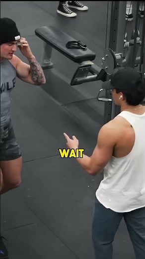 Wearing ONLY Body-paint at the Gym !