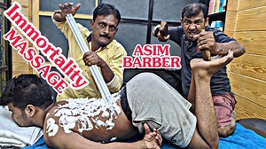 Immortality massage by asim barber and GURU of asim barber #4handsasimbarber #toksen #neckcrack | Home ASMR clinic