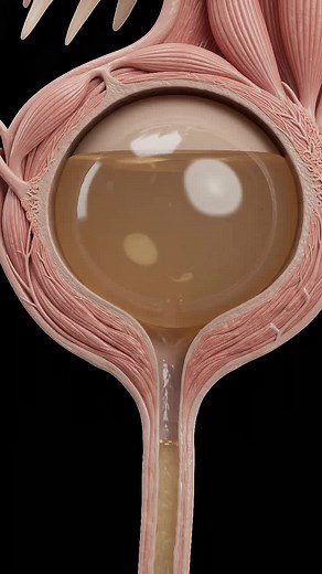 Frequent Urination: 3D Urinary System Visualization