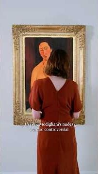 What Made Modigliani's Nudes So Controversial? #sothebys #modernart #modigliani