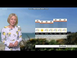 Bee Tucker Weather Presenter on BBC South Today in HD!