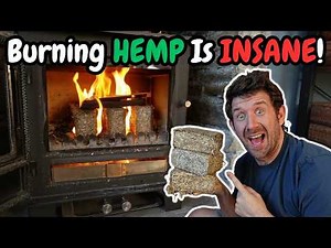 Burning HEMP in a FIREPLACE... The Results Are INSANE!