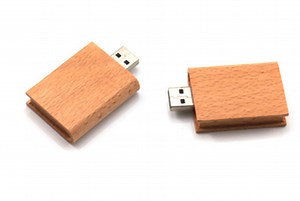 [Hot Item] Promotional Book Shape Wood Custom USB Flash Drive U095/Wd06