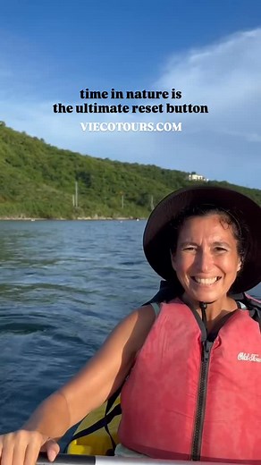 Need a refresh? 🌞 Join us for a guided tour exploring the USVI’s most beautiful spots—kayaking, hiking, snorkeling, and more 🐠 | Virgin Islands Ecotours