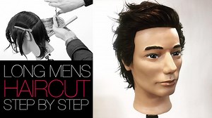 2.3K views · 91 reactions | Mens Haircut Medium Length Step by Step | MATT BECK VLOG #21 | Free Salon Education | Facebook