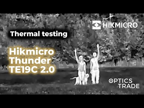 Hikmicro Thunder TE19C 2.0 Thermal Clip On Testing | Optics Trade In the Field