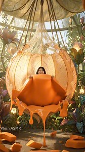 125K views · 900 reactions | Splash into a Juicy Plum Bed!  This looks so refreshing!  Watch a giant plum bed splash around, a soft sugar apple chair, and a glowing lantern swing. The textures are mesmerizing! #PlumBed #FruitSplash #ASMR #SatisfyingVideo #SugarApple #MagicalVibes #Relaxing | Plern ASMR | Facebook