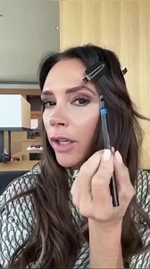 Introducing Victoria Beckham Beauty. A clean and cruelty-free beauty movement for a life in motion. A standout smoky eye collection featuring universally flattering shades and rich pops of colour. Always Cruelty-Free. Nissa wears the Lid Lustre in Midnight. SHOP NOW. | Victoria Beckham Beauty