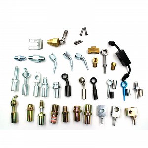[Hot Item] Auto Parts Customized An3 Stainless Steel Brake Hose Tube Pipe Line Assembly Automotive Hydraulic Adapter Connector Barb Fittings