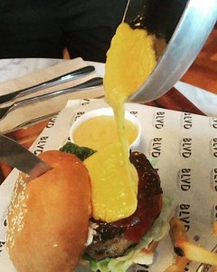 Fresh out of the kitchen. Are you ready for yours? #BLVDHouseBeefBurger | BLVD HOUSE