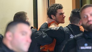 Luigi Mangione Shouts to Crowd Outside Courthouse Before Hearing