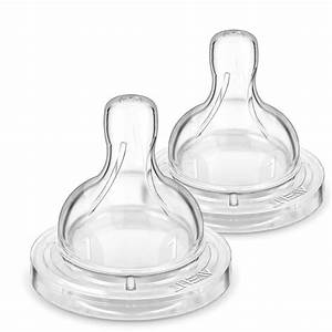 Avent Teats Silicone 0m Newborn Flow Pack 2