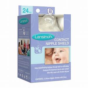 Lansinoh 2 Pack Contact Shields Case