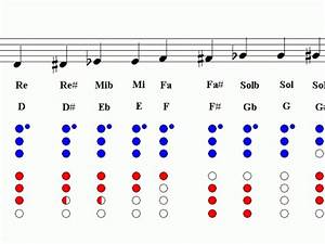 Recorder Notes Chart Easy Music