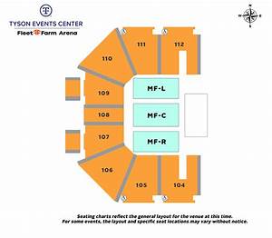 Seating Charts Tyson Events Center