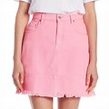 Hot Pink Jean Skirt