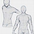 Male Body Art Reference Anime