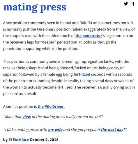 a mating press nude