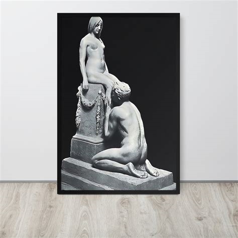 adoration stephan sinding statue nude