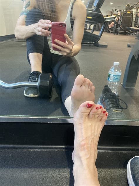 after gym feet worship nude