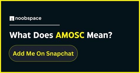 amosc meaning instagram nude
