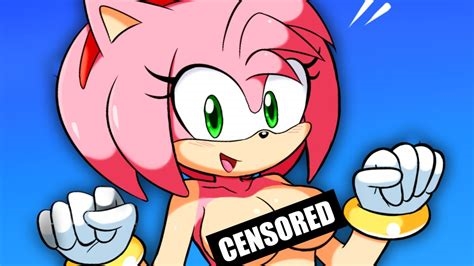 amy rose sonic naked nude