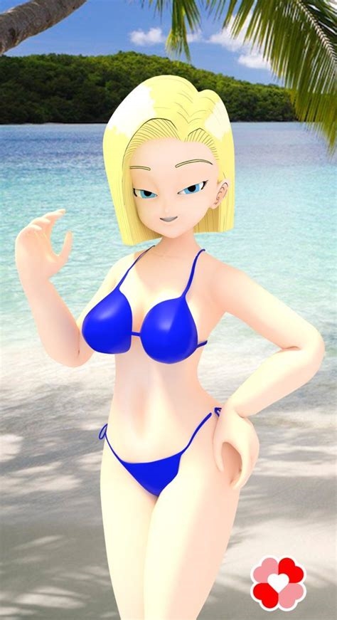 android 18 bikini nude