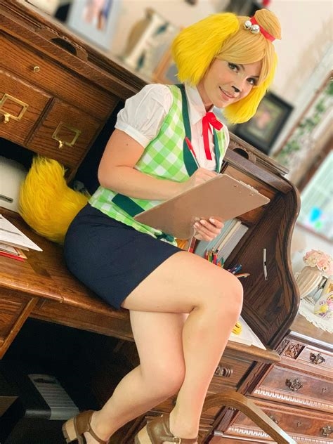 animal crossing isabelle cosplay nude