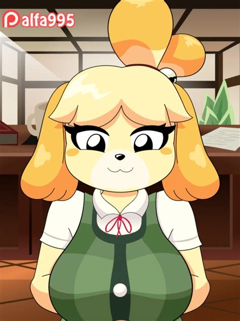 animal crossing isabelle nsfw nude