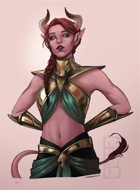 are tieflings copyrighted nude