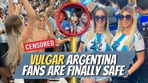 argentina fans flashing boobs nude