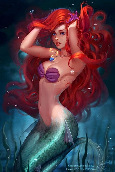 ariel nude mermaid nude