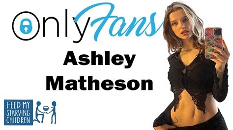 ashley matheson only fans leaks nude