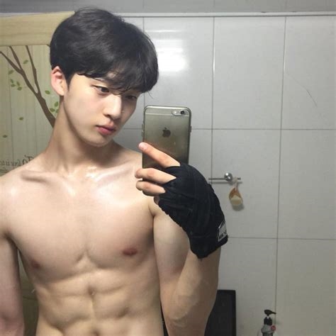 asian male selfie nude