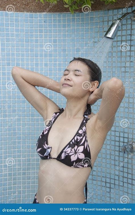 asian naked shower nude