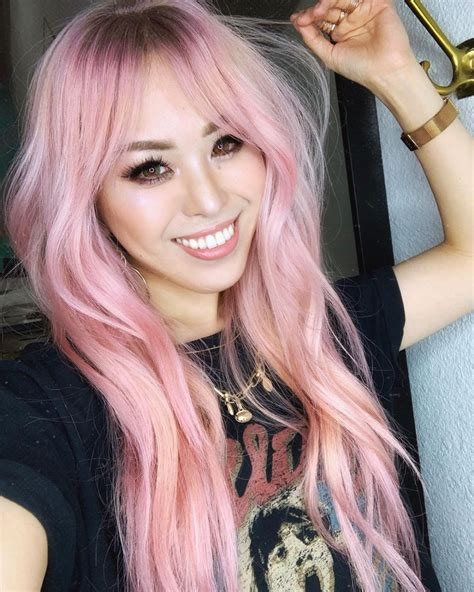 asian pink hair porn nude
