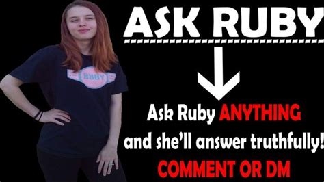 ask ruby anything leaked nude