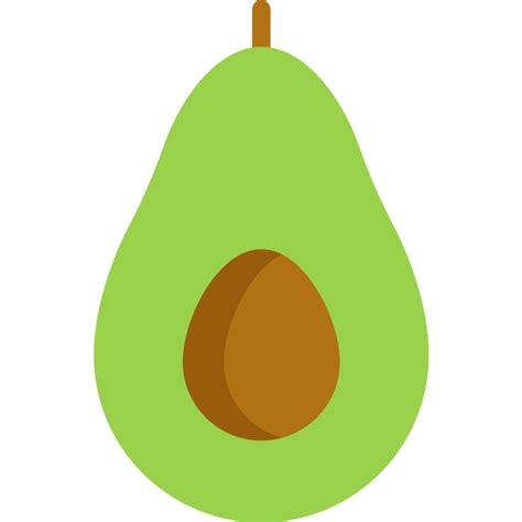 avocado svg free nude