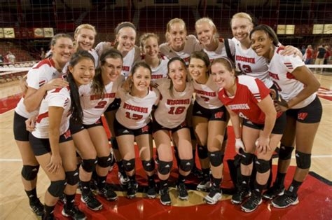 badgers volleyball pics nude