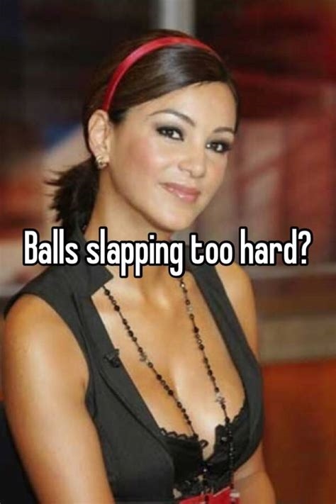 ball slapping anal nude