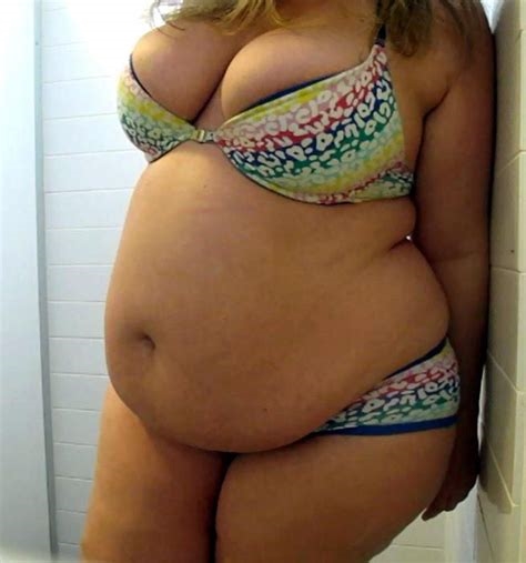bbw big belly nude