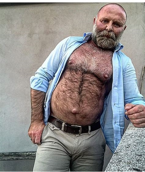 bearded bear man nude