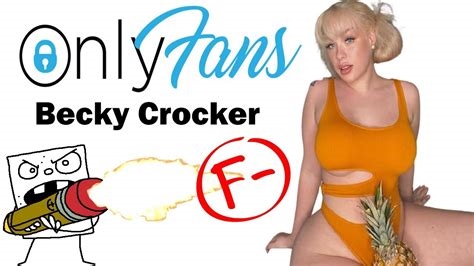 becky crocker only fans nude