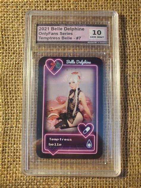 belle delphine cards nude