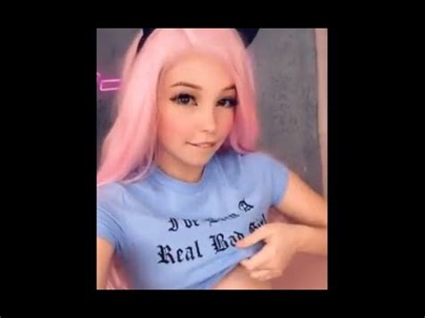 belle delphine flashes nude