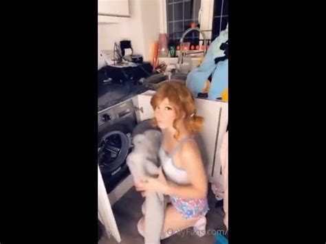 belle delphine nude stuck in the dryer nude
