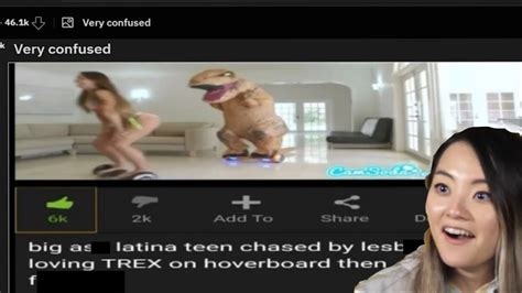 big ass latina chased by lesbian loving trex nude