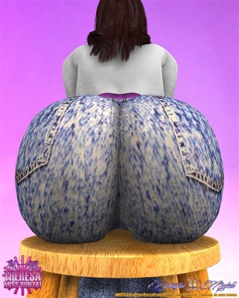 big butt 3d nude