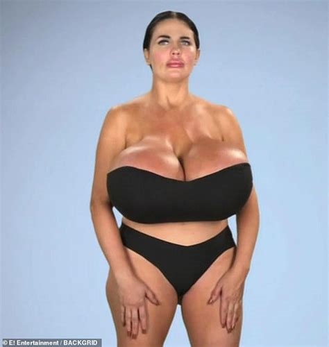 big fake titties nude